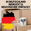 Elefant Tier Tasse Geschenk Lustige Geschenkidee Spruch (Weiß)
