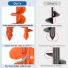 2Pcs Auger Drill Bit for Planting Hole 2 X 32