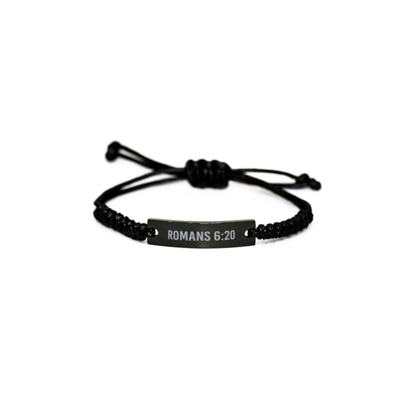 Romans 6 20 Bracelet Romans 6:20 Gift Bible Verse Jewelry