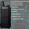 Retevis RT22 UHF Walkie Talkie 2W Two Way Radios*6+1*Six