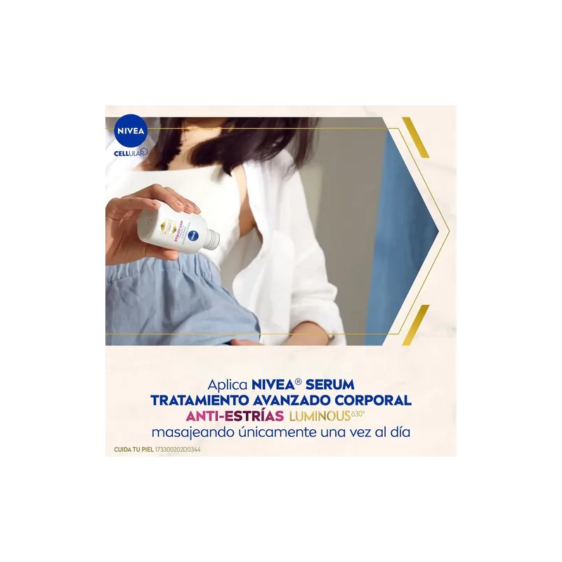 NIVEA Luminous630 Serum Aceite Corporal Anti-estrías 100ml