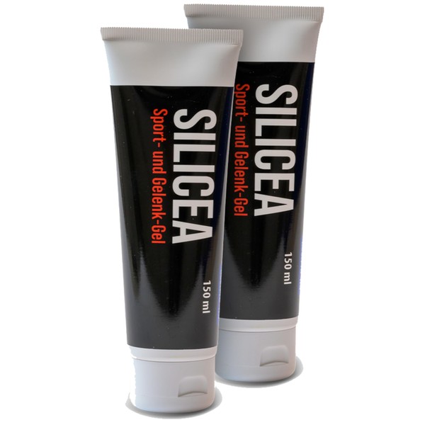 BestProvita Silicea Joint Gel (2 x 150 ml Tube) - Natural Pain Gel to Relief from Osteoarthritis, Arthritis and Joint Pain - Skin-friendly, Soothing and Quick Absorbing
