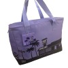 Trader Joe's Lavender Purple LE Reusable Insulated Shopping Eco Tote
