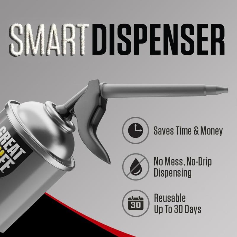 Great Stuff 99112876 Smart Dispenser Multipurpose Black, 12 Oz.