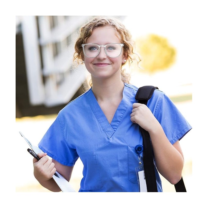 Stylish Safety Glasses, Safety Glasses Safety Goggles Anti Fog, Clear