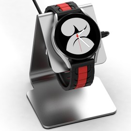 GYOKUYU Charging Stand for Galaxy Watch Ultra/Watch 7/6 Classic/6/5/5 Pro/4/3/Active - Aluminum Alloy Heavy Duty Adjustable Angle Charging Dock Accessories