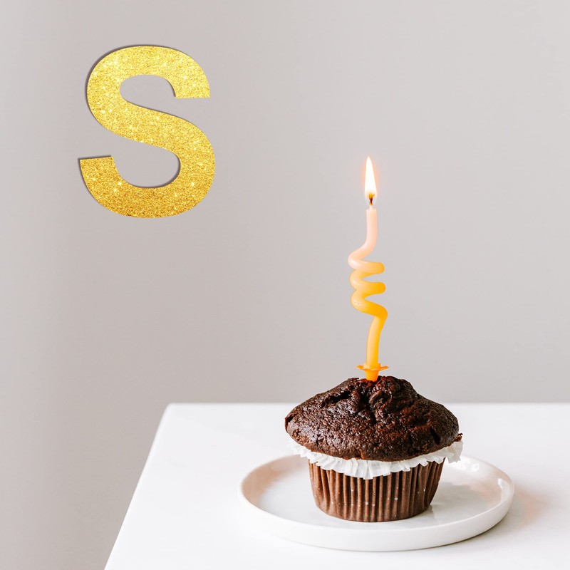 12 Inch Wooden Letter S, 1/4 Inch Thick Large Unfinished