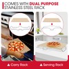 Unicook Pizza Stone for Oven and Grill, 16 x 14