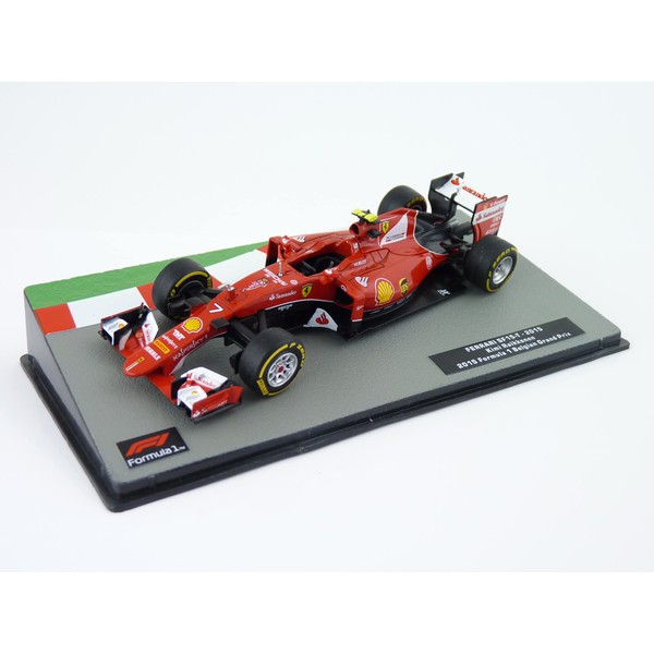 OPO 10 - Miniature Formula 1 1/43 Car Compatible with Ferrari SF-15T - Kimi Raikkonen - 2015 - FD121