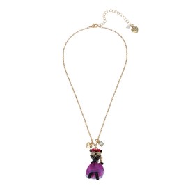 Betsey Johnson Party Animal Pendant Necklace