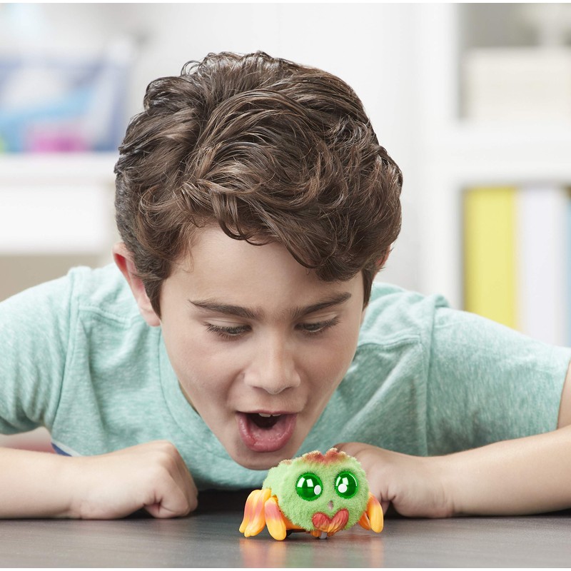 Yellies! Cute, interactive spider - responds to sounds and voice