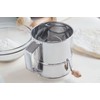 Fox Run Stainless Steel Flour Sifter, 3 Cup Capacity With
