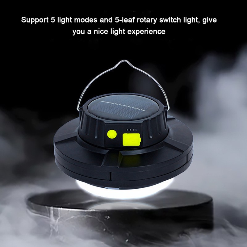 Solar Camping Light LED Emergency Lamp Courtyard Lantern Portable Power