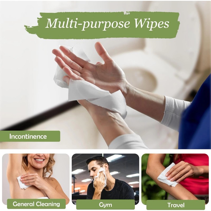 ProHeal X Large Wet Wipes for Adults - 2 Packs