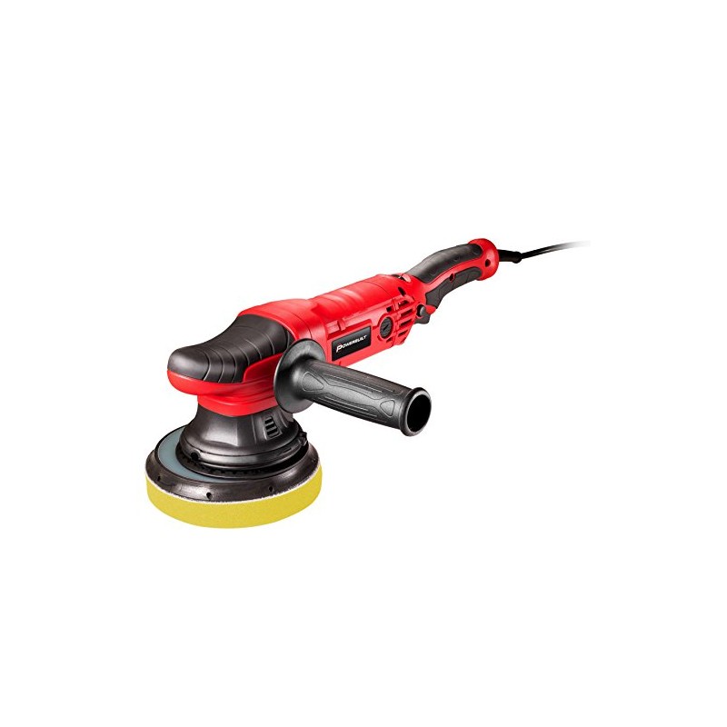 Powerbuilt 240053 7 Amp 6-inch DA Orbital Long Throw Polisher