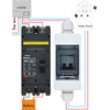 DIHOOL 200 Amp DC Circuit Breaker,2P 1000V 20kA Breaking Capacity