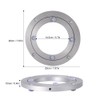 Heavy Duty Aluminium Alloy Rotating Bearing Turntable Round Dining Table