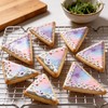 Triangle Cookie Cutters Set, 7PCS Stainless Steel Kitchen Baking Tools