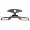 Motorcycle License Plate Stay Angle Adjustable License Holder Fender Less