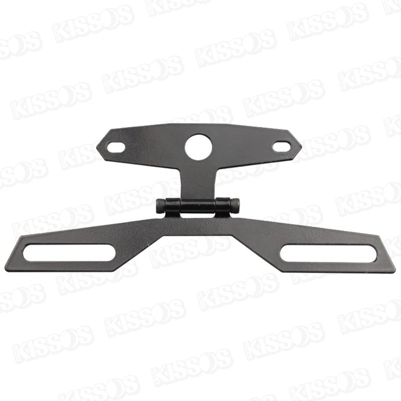 Motorcycle License Plate Stay Angle Adjustable License Holder Fender Less