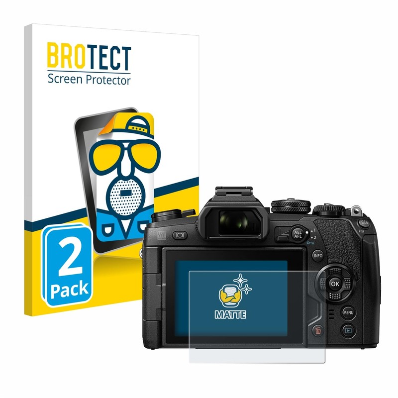 BROTECT Anti-Glare Screen Protector for Olympus OM-D E-M1 Mark II/Mark