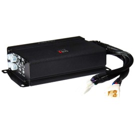 MB Quart NA2-320.4 Compact Four Channel, 320 watt Powersports Amplifier, Black
