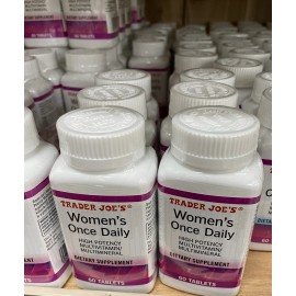 Trader Joe’s Women’s Once Daily Multivitamin Multimineral 60 Tablets