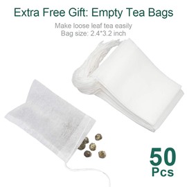 FullChea - Jasmine Pearl Tea - Jasmine Dragon Pearls - Loose Leaf Green Tea - Jasmine Green Tea with Delightful Aroma 4oz / 113g