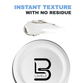 L3 Level 3 Matte Putty - Grooming Hair Product for Women and Men - Hair Texturizing Putty with Matte Finish