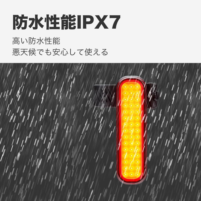 BBB BLS-255i Bicycle Light Signal Rear USB-C Compatible