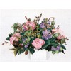Thea Gouverneur Peonies On Aida Counted Cross Stitch Kit-11.75"X15.75" 16