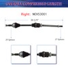 MAXFAVOR CV Axle Shaft Assembly AWD Front Passenger Side Compatible