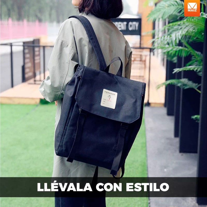 Maíz Mochila Bolsa Dama Mujer Juvenil Casual Viaje Moderna