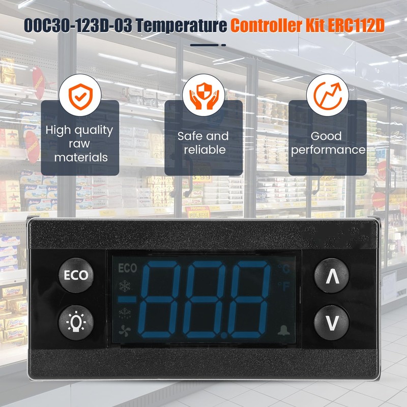 ERC112D Temperature Controller Kit, New BEV Air 00C30-123D-03 Temperature Controller