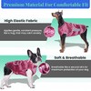 MIGOHI Dog Anxiety Vest,Adjustable Dog Calming Vest for Medium Dogs,Calming
