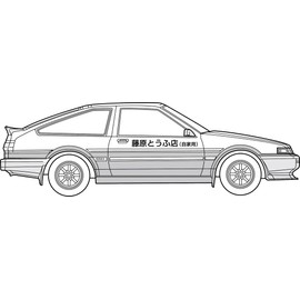 Fujimi Model 1/24 Initial D Series No.001 Early Treno 1600GT APEXAE86 Takumi Fujiwara ISD-001