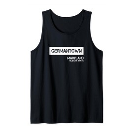 Germantown Maryland College Design Tank Top
