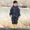 JAN & JUL Waterproof Fleece Lined Rain Suit, Snow Coveralls