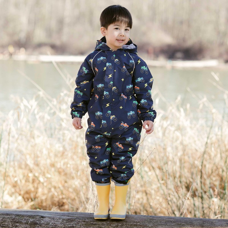 JAN & JUL Waterproof Fleece Lined Rain Suit, Snow Coveralls