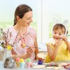 HAKOTOM Pack of 10 Easter Wind Chimes Craft Set Children