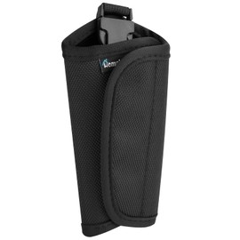 1680D Black Silent Key Holder, Tactical Silent Key Keeper Pouch, Hunting Foldable Key Bag, Military Duty Belt Key Chain Silent Holder for Duty Belt