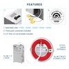 PARMIDA (6 Pack) 6 Inch 2HR Fire Rated LED Recessed