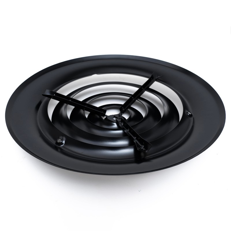 Fits 8 Inch Neck Air Duct | Steel Round Air