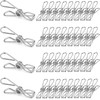 Skroad Clothespins, Rust-proof Stainless Steel Windproof Clothespins 48 Pack, Strong