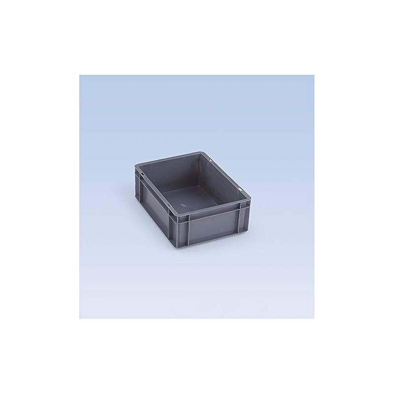 Euro Transport Stacking Container/Storage Container, Yellow, 300 x 200 x