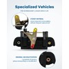 LUJUNTEC Exterior Tailgate Door Handle Side Replacement for 1995-2004 for