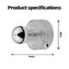 Powerful Suction Cup Glass Mirror Door Handle, Bathroom Shower Grab