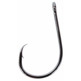 Gamakatsu Straight Eye Inline Octopus Circle Hook-Pack Of 25 (Black, 7/0)