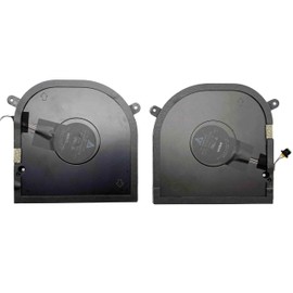 BestParts New Genuine CPU+GPU Cooling Fan Replacement for Dell XPS 17 (9700 9710 9720) Discrete GPU Version, P/N: 0CV6MT 02Y100, CV6MT 2Y100