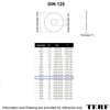 TERF® M18 Form A Flat Washer M18 (18mm) Inside Diameter